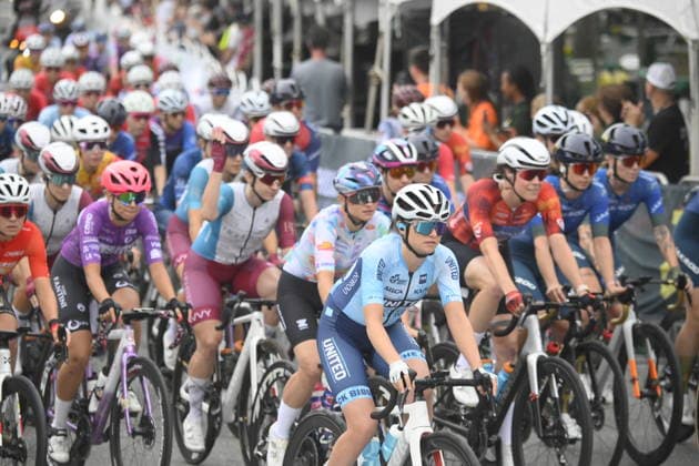2026 Philadelphia Cycling Classic Women™s Race Professional cyclists compete in the 2026 Philadelphia Cycling Classic in Philadelphia, Pennsylvania, United States, on August 30, 2026. The one-day event returns after a 10-year absence, featuring the Manayunk Wall and a field of 212 riders. Philadelphia Pennsylvania United States  Copyright: xBastiaanxSlabbersx originalFilename:slabbers-2026phil260830_np6Bs.jpg