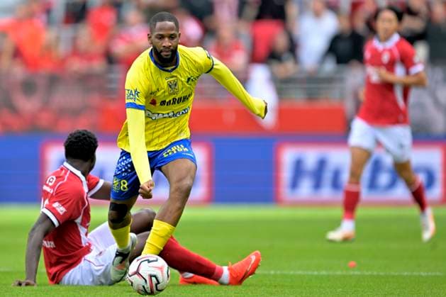 Royal Antwerp FC v Sint-Truidense VV - Jupiler Pro League DEURNE, BELGIUM - AUGUST 30 : Sissako Abdoulaye midfielder of Sint-Truidense VV during the Jupiler Pro League match between Royal Antwerp FC and Sint-Truidense VV on August 30, 2026 in Deurne, Belgium, 30 08 2026 Deurne Belgium  Copyright: xSesx