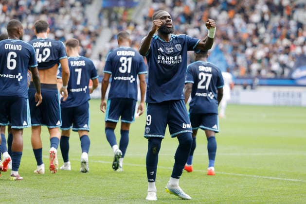 August 30, 2026, Paris, Paris, France: Lassine SINAYOKO of PARIS FC celebrates during League 1 McDonald s, Day 02 match between PFC and OGC NICE at Jean-Bouin stadium - on August 30 2026. Paris - France Soccer 2026, League 1 McDonaldÃ¢â‚¬â ¢S PFC Vs OGC NICE  - ZUMAb253 20260830_zsp_b253_008 Copyright: xLoicxBaratouxx