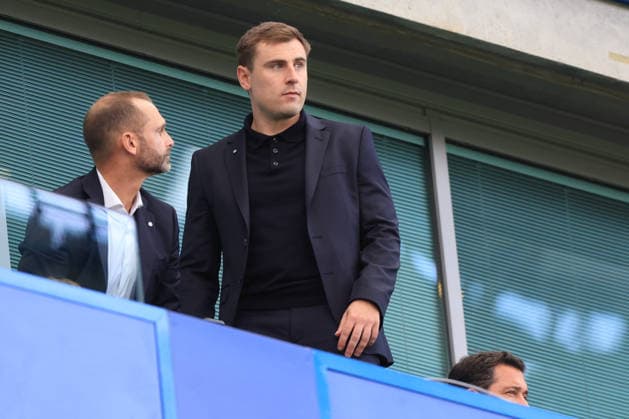 Chelsea FC v Brighton & Hove Albion - Premier League 2026 27 Sam Jewell Chelsea Director Of Global Recruitment during the Premier League 2026 27 match between Chelsea FC and Brighton & Hove Albion at Stamford Bridge on August 30, 2026 in London, England. WARNING! This Photograph May Only Be Used For Newspaper And Or Magazine Editorial Purposes. May Not Be Used For Publications Involving 1 player, 1 Club Or 1 Competition Without Written Authorisation From Football DataCo Ltd. For Any Queries, Please Contact Football DataCo Ltd on +44 (0) 207 864 9121 London Stamford Bridge England United Kingdom Copyright: xAllstarxPicturexLibraryxLtdx