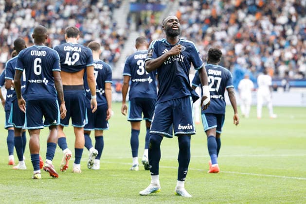 August 30, 2026, Paris, Paris, France: Lassine SINAYOKO of PARIS FC celebrates during League 1 McDonald s, Day 02 match between PFC and OGC NICE at Jean-Bouin stadium - on August 30 2026. Paris - France Soccer 2026, League 1 McDonaldÃ¢â‚¬â ¢S PFC Vs OGC NICE  - ZUMAb253 20260830_zsp_b253_009 Copyright: xLoicxBaratouxx