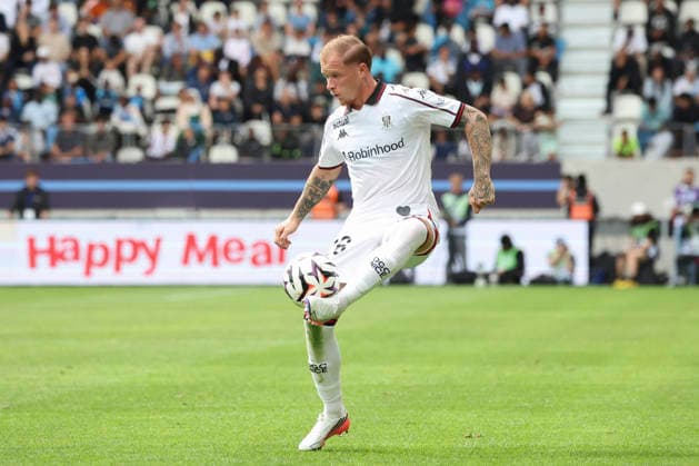 FOOTBALL : Paris FC Vs OGC Nice - Ligue 1 - 30 08 2026 Melvin Bard (OGC Nice) ParisFrance  Copyright: xMichaelxBaucherx