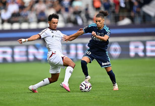 Paris FC v Nice - French Ligue 1 PARIS, FRANCE - AUGUST 30: Ilan Kebbal (R) of Paris FC in action during the French L1 football match between Paris FC and OGC Nice at Stade Jean-Bouin in Paris, France on August 30, 2026. Mustafa Yalcin Anadolu Paris France. Editorial use only. Please get in touch for any other usage.  Copyright: x2026xAnadoluxMustafaxYalcinx