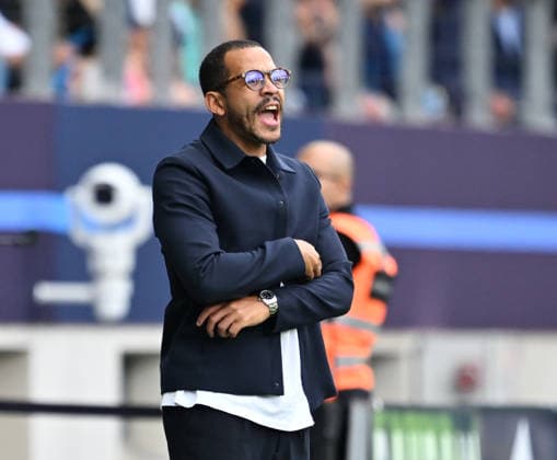 Paris FC v Nice - French Ligue 1 PARIS, FRANCE - AUGUST 30: Liam Rosenior, head coach of Paris FC reacts during the French L1 football match between Paris FC and OGC Nice at Stade Jean-Bouin in Paris, France on August 30, 2026. Mustafa Yalcin Anadolu Paris France. Editorial use only. Please get in touch for any other usage.  Copyright: x2026xAnadoluxMustafaxYalcinx