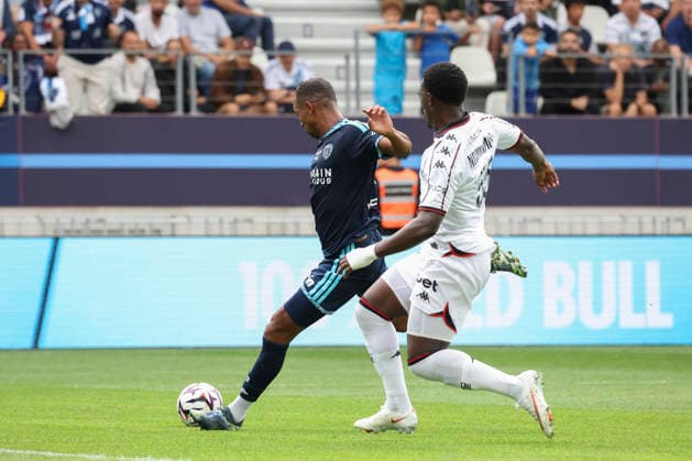FOOTBALL : Paris FC Vs OGC Nice - Ligue 1 - 30 08 2026 But de Samir Chergui (Paris FC) ParisFrance  Copyright: xMichaelxBaucherx