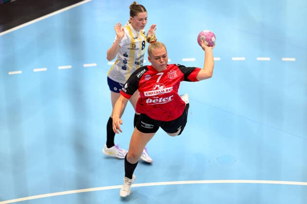 Lotta Heider, Thueringer HC, 07; Lilli Frey, Buxtehuder SV, 08 GER; Thueringer HC vs. Buxtehuder SV, Handball, Alsco Women’s Handball Bundesliga, 2026–2027 Season, Matchday 1, Sunday, 3:00 p.m., August 30, 2026 GER, Thueringer HC vs. Buxtehuder SV, Handball, Alsco Women’s Handball Bundesliga, 2026–2027 season, Matchday 1, Sunday, 3:00 p.m., August 30, 2026, Bad Langensalza Copyright: xMartinxHerbstx
