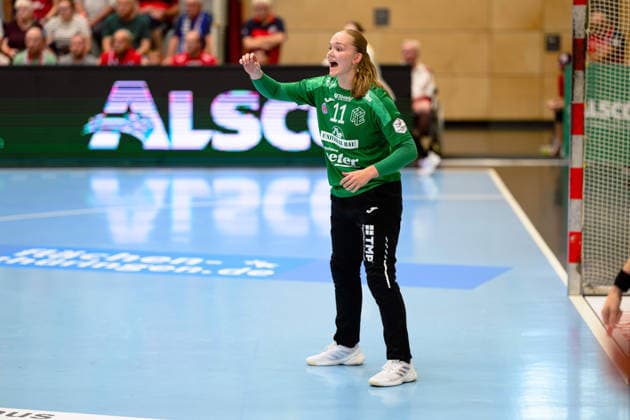 Laura Kusk, Thueringer HC, No. 11 (GER), Thueringer HC vs. Buxtehuder SV, Handball, Alsco Women s Handball Bundesliga, 2026–2027 Season, Matchday 1, Sunday, 3:00 p.m., August 30, 2026 GER, Thueringer HC vs. Buxtehuder SV, Handball, Alsco Women’s Handball Bundesliga, 2026–2027 season, Matchday 1, Sunday, 3:00 p.m., August 30, 2026, Bad Langensalza Copyright: xMartinxHerbstx