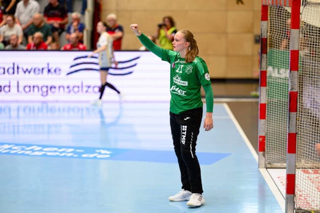 Laura Kusk, Thueringer HC, 11 GER, Thueringer HC vs. Buxtehuder SV, Handball, Alsco Women s Handball Bundesliga, 2026–2027 season, Matchday 1, Sunday, 3:00 p.m., August 30, 2026 GER, Thueringer HC vs. Buxtehuder SV, Handball, Alsco Women’s Handball Bundesliga, 2026–2027 Season, Matchday 1, Sunday, 3:00 p.m., August 30, 2026, Bad Langensalza Copyright: xMartinxHerbstx
