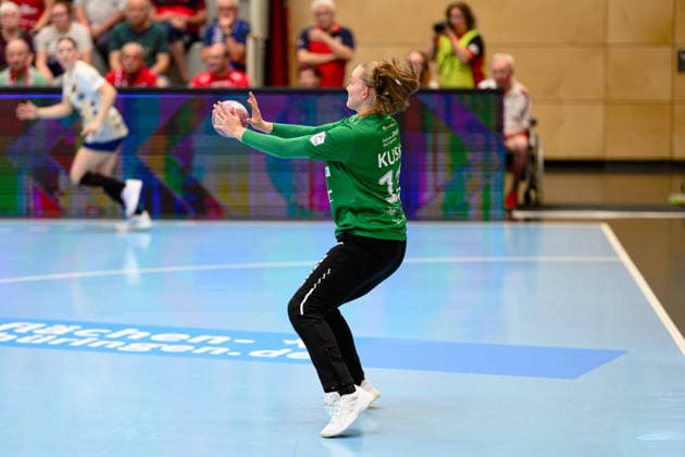 Laura Kusk, Thueringer HC, 11 GER, Thueringer HC vs. Buxtehuder SV, Handball, Alsco Women s Handball Bundesliga, 2026–2027 season, Matchday 1, Sunday, 3:00 p.m., August 30, 2026 GER, Thueringer HC vs. Buxtehuder SV, Handball, Alsco Women’s Handball Bundesliga, 2026–2027 Season, Matchday 1, Sunday, 3:00 p.m., August 30, 2026, Bad Langensalza Copyright: xMartinxHerbstx