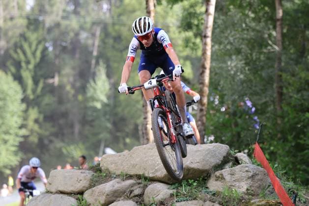 Mountain Bike Cycling World Championships UCI 2026 Pierre Teyssot MAXPPP ; Mountain Bike Cycling World Championships UCI 2026 in Commezzadura on August 30, 2026. XCO Men Cross Country Olympic Race, in action Adrien Boichis (FRA) Pierre Teyssot Maxppp Commezzadura Trentino Italy  Copyright: xMAXPPPxPierrexTeyssotx TEY62901 TEY62901