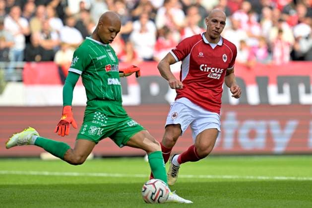 Royal Antwerp FC v Sint-Truidense VV - Jupiler Pro League DEURNE, BELGIUM - AUGUST 30 : Frey Michael forward of Royal Antwerp FC during the Jupiler Pro League match between Royal Antwerp FC and Sint-Truidense VV on August 30, 2026 in Deurne, Belgium, 30 08 2026 Deurne Belgium  Copyright: xSesx