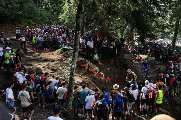 2026 UCI Mountain Bike World Championships Picture by Alex Whitehead SWpix.com - 30 08 2026 - Cycling - 2026 UCI Mountain Bike World Championships - Val di Sole, Trentino, Italy - Cross-country Olympic (XCO) - Men Elite - Alan Hatherly (South Africa) Copyright: x xSWpix.comx(t axPhotographyxHubxLtd)xAlexxWhitehead SWpix.comx SWP-3030-21585
