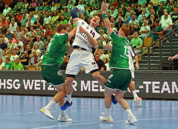 Handball, HBL, HSG Wetzlar v SG BBM Bietigheim