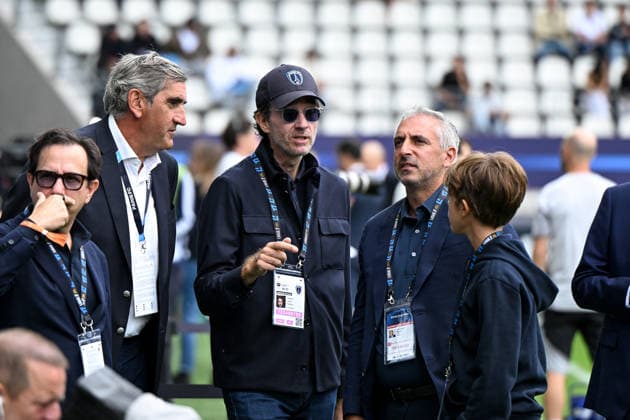 Antoine Arnault at Paris FC vs OGC Nice Antoine Arnault is seen during the Ligue 1 match between PARIS FC and OGC NICE at Stade Jean Bouin in Paris, France on August 30, 2026. Photo by Lionel Urman ABACAPRESS.COM Paris France  Copyright: xUrmanxLionel ABACAx