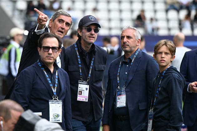 Antoine Arnault at Paris FC vs OGC Nice Antoine Arnault is seen during the Ligue 1 match between PARIS FC and OGC NICE at Stade Jean Bouin in Paris, France on August 30, 2026. Photo by Lionel Urman ABACAPRESS.COM Paris France  Copyright: xUrmanxLionel ABACAx