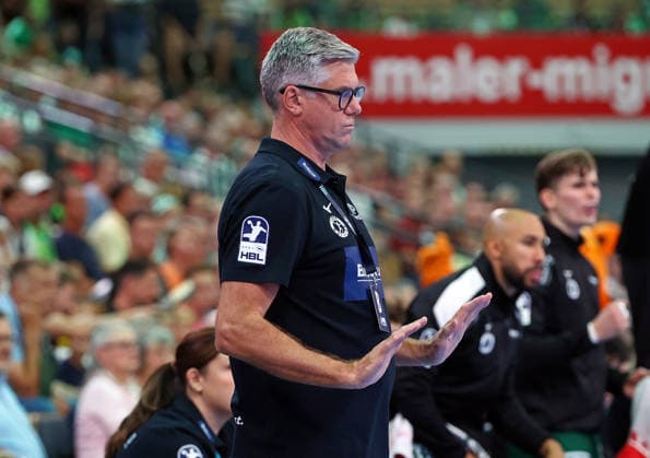 August 30, 2026, xovx, Opel Handball Bundesliga, HSG Wetzlar vs. SG BBM Bietigheim, Coach Runar Sigtryggsson, HSG Wetzlar, Wetzlar, Buderus Arena, Hesse, Germany, DE