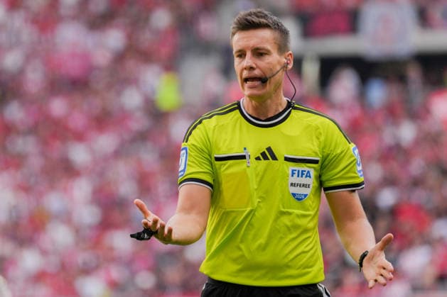 1. Bundesliga: SC Freiburg vs SV Werder Bremen, 30.08.2026 Daniel Siebert (Schiedsrichter) 1. Bundesliga: SC Freiburg vs SV Werder Bremen, Europa-Park-Stadion, 30.08.2026 DFB DFL REGULATIONS PROHIBIT ANY USE OF PHOTOGRAPHS AS IMAGE SEQUENCES AND OR QUASI-VIDEO. *** 1. Bundesliga: SC Freiburg vs. SV Werder Bremen, August 30, 2026; Daniel Siebert, Referee; 1. Bundesliga: SC Freiburg vs. SV Werder Bremen, Europa-Park Stadium, August 30, 2026 DFB and DFL regulations prohibit any use of photographs as image sequences and or quasi-video. Copyright: xBEAUTIFULxSPORTS Boscox