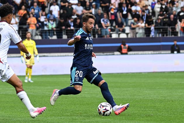 Ligue 1 - Paris FC vs OGC Nice - Paris Maxime Lopez is seen during the Ligue 1 match between PARIS FC and OGC NICE at Stade Jean Bouin in Paris, France on August 30, 2026. Photo by Lionel Urman ABACAPRESS.COM Paris France  Copyright: xUrmanxLionel ABACAx