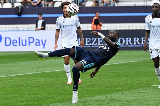 Ligue 1 - Paris FC vs OGC Nice - Paris Lassine Sinayoko is seen during the Ligue 1 match between PARIS FC and OGC NICE at Stade Jean Bouin in Paris, France on August 30, 2026. Photo by Lionel Urman ABACAPRESS.COM Paris France  Copyright: xUrmanxLionel ABACAx