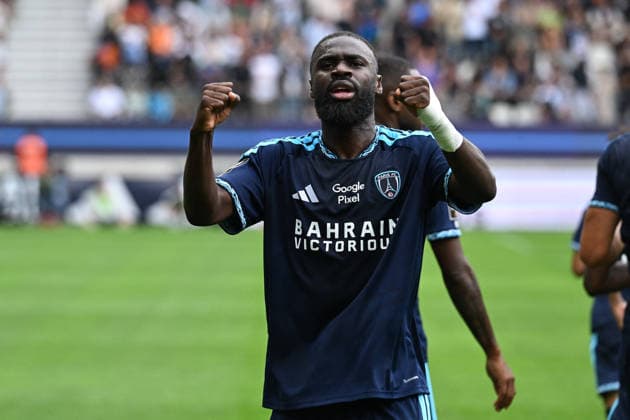 Ligue 1 - Paris FC vs OGC Nice - Paris Lassine Sinayoko is seen during the Ligue 1 match between PARIS FC and OGC NICE at Stade Jean Bouin in Paris, France on August 30, 2026. Photo by Lionel Urman ABACAPRESS.COM Paris France  Copyright: xUrmanxLionel ABACAx