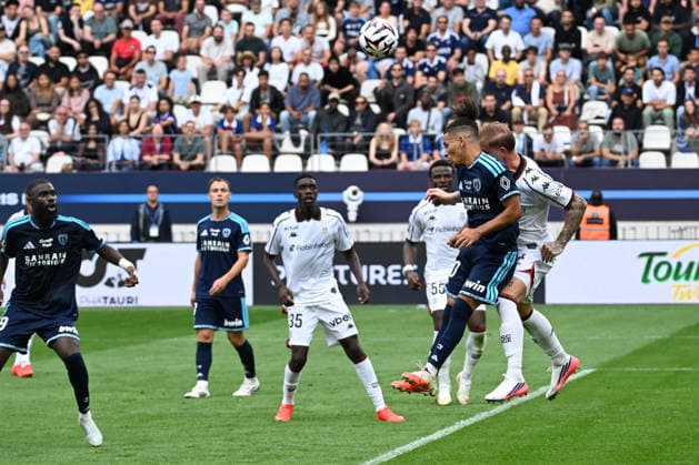 Ligue 1 - Paris FC vs OGC Nice - Paris The Ligue 1 match between PARIS FC and OGC NICE is seen at Stade Jean Bouin in Paris, France on August 30, 2026. Photo by Lionel Urman ABACAPRESS.COM Paris France  Copyright: xUrmanxLionel ABACAx