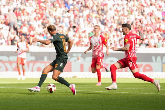 1. Bundesliga: SC Freiburg vs SV Werder Bremen, 30.08.2026 Niclas Füllkrug (SV Werder Bremen, 10) mit einer Chance im Freiburger Sechzehner 1. Bundesliga: SC Freiburg vs SV Werder Bremen, Europa-Park-Stadion, 30.08.2026 DFB DFL REGULATIONS PROHIBIT ANY USE OF PHOTOGRAPHS AS IMAGE SEQUENCES AND OR QUASI-VIDEO. *** 1 Bundesliga SC Freiburg vs. SV Werder Bremen, August 30, 2026 Niclas Füllkrug (SV Werder Bremen), No. 10, with a chance in Freiburg’s penalty area 1 Bundesliga SC Freiburg vs. SV Werder Bremen, Europa-Park Stadium, August 30, 2026 DFB and DFL regulations prohibit any use of photographs as image sequences and or quasi-video. Copyright: xBEAUTIFULxSPORTS Boscox
