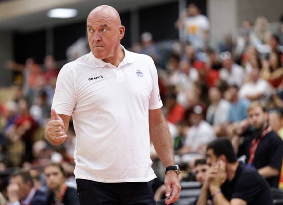 BASKETBALL - FIBA EuroBasket, quali, AUT vs MKD VIENNA,AUSTRIA,30.AUG.26 - BASKETBALL - FIBA EuroBasket 2029 Pre-Qualifier, Austria vs North Macedonia. Image shows head coach Aramis Naglic (AUT).  GEPAxpictures xArminxRauthner
