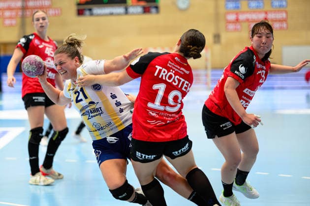 Nele Franz, Buxtehuder SV, 21; Sabrina Troester, Thueringer HC, 19; Natsuki Aizawa, Thuringer HC, 23, Jolina Huhnstock, Thuringer HC, 45 GER, Thuringer HC vs. Buxtehuder SV, Handball, Alsco Women’s Handball Bundesliga, 2026–2027 season, Matchday 1, Sunday, 3:00 PM, August 30, 2026 GER, Thuringer HC vs. Buxtehuder SV, Handball, Alsco Women’s Handball Bundesliga, 2026–2027 Season, Matchday 1, Sunday, 3:00 p.m., August 30, 2026, Bad Langensalza Copyright: xMartinxHerbstx