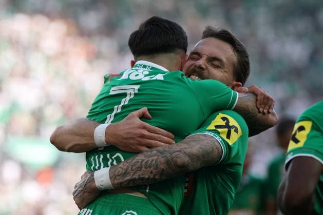 30.August. 2026 - SOCCER - 2026 27 ADMIRAL BUNDESLIGA,Round 5 SK Rapid Wien vs SK Sturm Graz Marco Tilio (Rapid Wien) celebrates his team s second goal VIENNA VIENNA, AUSTRIA Allianz Stadion SK Rapid Wien Allianz Stadion AUSTRIA Copyright: xYigitxOermex xPsxImagesxYigitxOermex xPsxImagesx