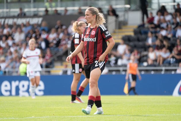 30.08.2026, xhfmx, Fussball Google Pixel Frauen-Bundesliga, Eintracht Frankfurt - 1.FC Nürnberg Danique Tolhoek (Eintracht Frankfurt, 22) Frankfurt am Main *** August 30, 2026, xhfmx, Soccer, Google Pixel, Women s Bundesliga, Eintracht Frankfurt, 1 FC Nürnberg, Danique Tolhoek, Eintracht Frankfurt, 22, Frankfurt am Main