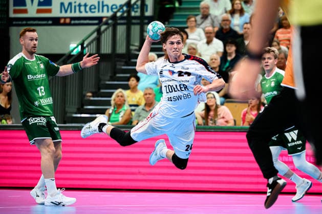 Wetzlar HBL 26 27 HSG Wetzlar SG BBM Bietigheim Maxim Orlov Bietigheim Wetzlar Buderus Arena Germany
