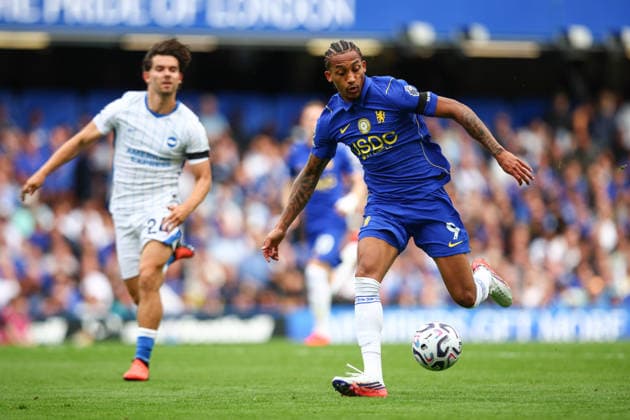 Premier League: Chelsea v Brighton & Hove Albion LONDON, UK - 30th Aug 2026: Joao Pedro of Chelsea in action during the Premier League match between Chelsea FC and Brighton & Hove Albion FC at Stamford Bridge London Stamford Bridge England United Kingdom Copyright: xCraigxMercerx xPeakxActionxPhotosx