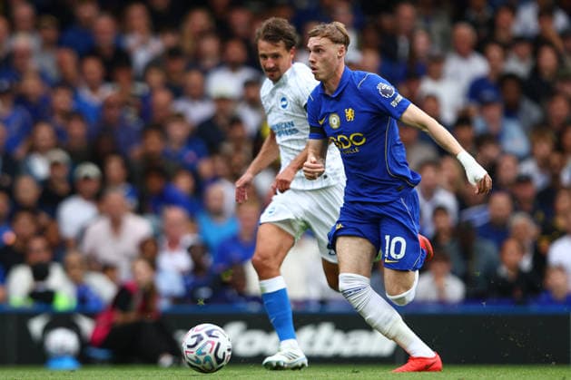 Premier League: Chelsea v Brighton & Hove Albion LONDON, UK - 30th Aug 2026: Cole Palmer of Chelsea in action during the Premier League match between Chelsea FC and Brighton & Hove Albion FC at Stamford Bridge London Stamford Bridge England United Kingdom Copyright: xCraigxMercerx xPeakxActionxPhotosx