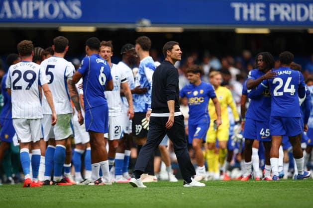 Premier League: Chelsea v Brighton & Hove Albion LONDON, UK - 30th Aug 2026: Chelsea Manager Xabi Alonso after the Premier League match between Chelsea FC and Brighton & Hove Albion FC at Stamford Bridge London Stamford Bridge England United Kingdom Copyright: xCraigxMercerx xPeakxActionxPhotosx