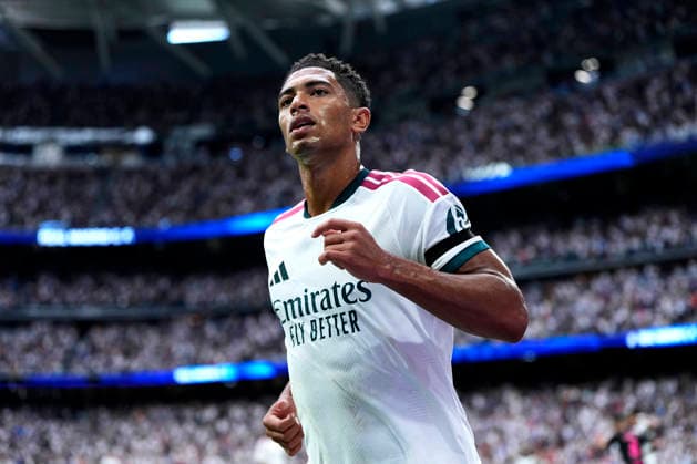ESP: Real Madrid - Malaga CF. La Liga EA Sports. Matchday 3. Jude Bellingham of Real Madrid CF during the La Liga EA Sports match between Real Madrid and Malaga CF played at Santiago Bernabeu Stadium on 30 Aug 2026 in Madrid, Spain. kpng Copyright: xCesarxCebollax xPRESSINPHOTOx PS_2627_RMA_MAL_020