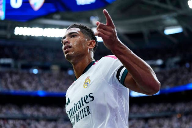 ESP: Real Madrid - Malaga CF. La Liga EA Sports. Matchday 3. Jude Bellingham of Real Madrid CF during the La Liga EA Sports match between Real Madrid and Malaga CF played at Santiago Bernabeu Stadium on 30 Aug 2026 in Madrid, Spain. kpng Copyright: xCesarxCebollax xPRESSINPHOTOx PS_2627_RMA_MAL_021