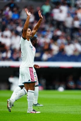 Real Madrid v Malaga - LaLiga EA Sports 2026 27 Jude Bellingham of Real Madrid CF celebrates after scoring his team s second goal during the LaLiga EA Sports 2026 27 match between Real Madrid CF and Malaga CF at Santiago Bernabeu on August 30, 2026 in Madrid, Spain. Madrid Santiago Bernabeu Madrid Spain Copyright: xGokhanxTanerx xPSxImagesxGokhanxTanerx