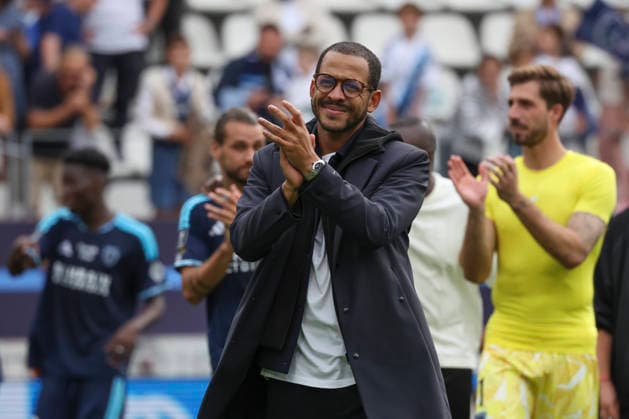 FOOTBALL : Paris FC Vs OGC Nice - Ligue 1 - 30 08 2026 Liam Rosenior (Paris FC) ParisFrance  Copyright: xMichaelxBaucherx