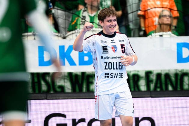 Wetzlar HBL 26 27 HSG Wetzlar SG BBM Bietigheim Quirin Osswald Bietigheim Celebration Joy Emotion Wetzlar Buderus Arena Germany