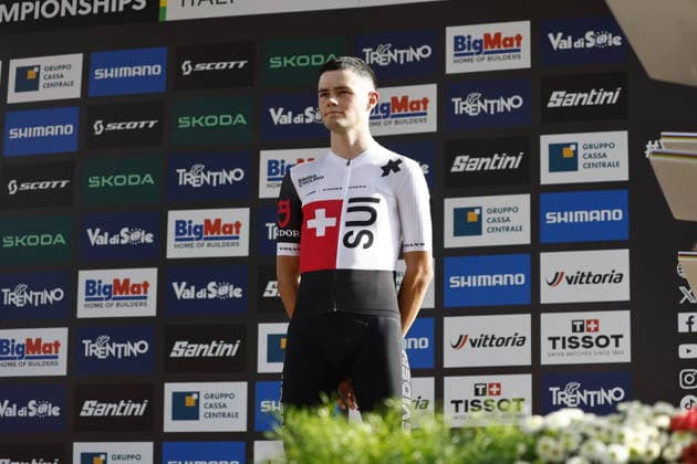 August 30, 2026, Daolasa di Commezzadura, Val di Sole Bikeland, 2026 UCI MTB World Championships Men’s U23 XCO (Cross Country Olympic)—Nicolas Halter of Switzerland, 3rd place and bronze medal at the 2026 Men’s U23 Cross Country Olympic World Championships in Daolasa di Commezzadura, Val di Sole Bikeland, Trento, Italy Copyright: xJustPictures.ch FrancescoxMinghettix jp-en-FrMi-_NG_2551