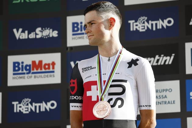 August 30, 2026, Daolasa di Commezzadura, Val di Sole Bikeland, 2026 UCI MTB World Championships Men’s U23 XCO (Cross Country Olympic) – Nicolas Halter of Switzerland, 3rd place and bronze medal at the 2026 Men’s U23 Cross Country Olympic World Championships in Daolasa di Commezzadura, Val di Sole Bikeland, Trento, Italy Copyright: xJustPictures.ch FrancescoxMinghettix jp-en-FrMi-_NG_2596