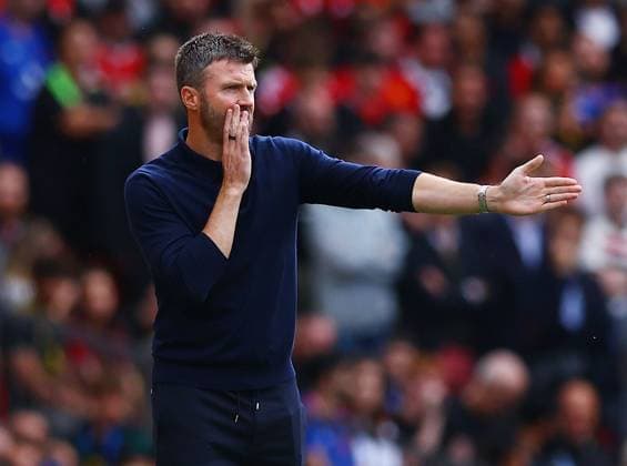 Manchester United, ManU manager Michael Carrick Manchester United v Ipswich Town, Premier League Football, Football, Old Trafford, Manchester, UK - 30 Aug 2026Manchester Old Trafford United Kingdom EDITORIAL USE ONLY No use with unauthorised audio, video, data, fixture lists, club league logos or live services. Online in-match use limited to 120 images, no video emulation. No use in betting, games or single club league player publications.  Copyright: xMattxWest Shutterstockx 17119118ac