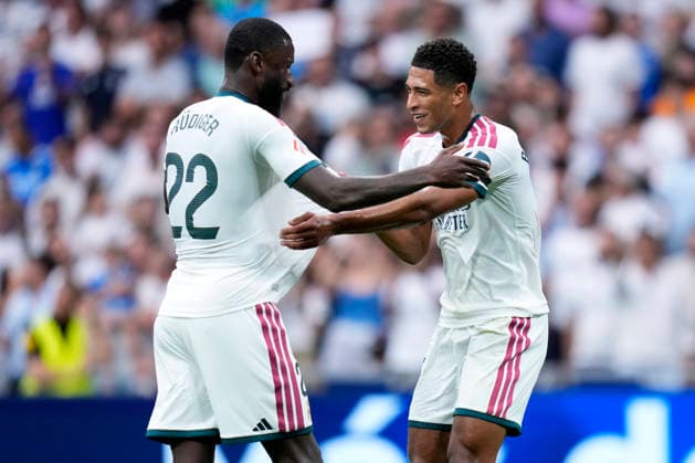 ESP: Real Madrid - Malaga CF. La Liga EA Sports. Matchday 3. Jude Bellingham of Real Madrid CF during the La Liga EA Sports match between Real Madrid and Malaga CF played at Santiago Bernabeu Stadium on 30 Aug 2026 in Madrid, Spain. kpng Copyright: xCesarxCebollax xPRESSINPHOTOx PS_2627_RMA_MAL_037