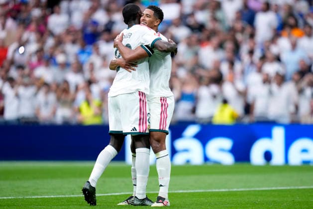 ESP: Real Madrid - Malaga CF. La Liga EA Sports. Matchday 3. Jude Bellingham of Real Madrid CF during the La Liga EA Sports match between Real Madrid and Malaga CF played at Santiago Bernabeu Stadium on 30 Aug 2026 in Madrid, Spain. kpng Copyright: xCesarxCebollax xPRESSINPHOTOx PS_2627_RMA_MAL_038