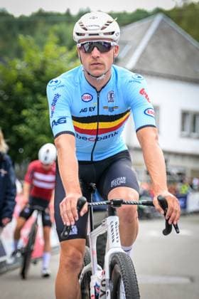 Belgian Niels Vandeputte of Alpecin-Premier Tech pictured before the UEC Gravel European Championships in Houffalize (138 km), on Sunday 30 August 2026. DAVIDxPINTENS  x184733243x