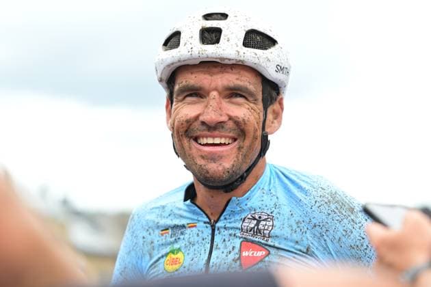 Belgian Greg Van Avermaet pictured after the UEC Gravel European Championships in Houffalize (138 km), on Sunday 30 August 2026. DAVIDxPINTENS  x184758334x