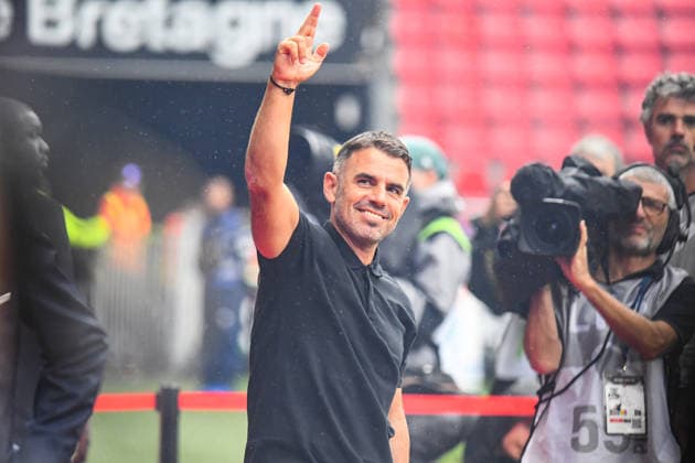 FOOTBALL : Stade Rennais vs Le Mans FC - Ligue 1 - JournÃ e 2 - 30 08 2026 Patrick Videira (Le Mans FC) RennesFrance  Copyright: xBaptistexAutissierx