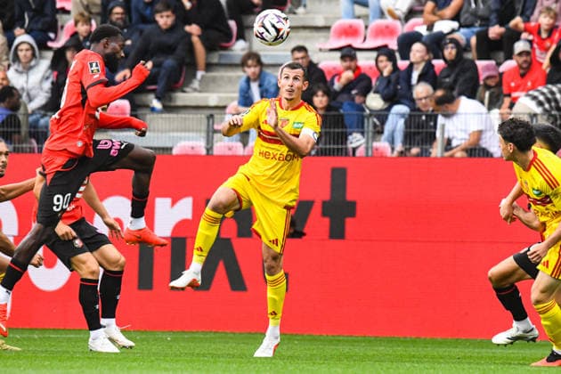 FOOTBALL : Stade Rennais vs Le Mans FC - Ligue 1 - JournÃ e 2 - 30 08 2026 Alexandre Lauray (Le Mans FC) RennesFrance  Copyright: xBaptistexAutissierx