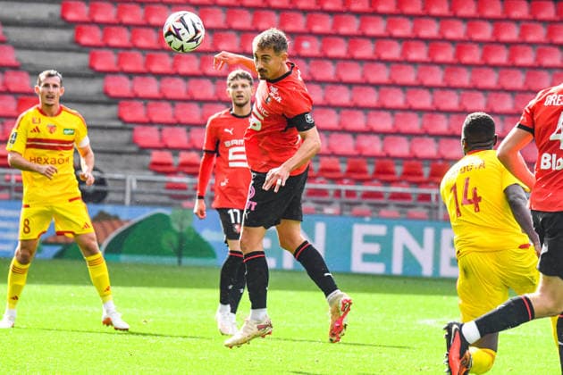 FOOTBALL : Stade Rennais vs Le Mans FC - Ligue 1 - JournÃ e 2 - 30 08 2026 Valentin Rongier (Stade Rennais) RennesFrance  Copyright: xBaptistexAutissierx