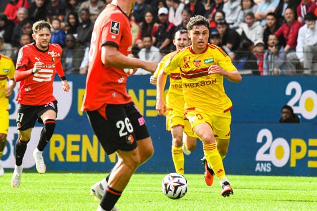 FOOTBALL : Stade Rennais vs Le Mans FC - Ligue 1 - JournÃ e 2 - 30 08 2026 Lucas Bretelle (Le Mans FC) RennesFrance  Copyright: xBaptistexAutissierx